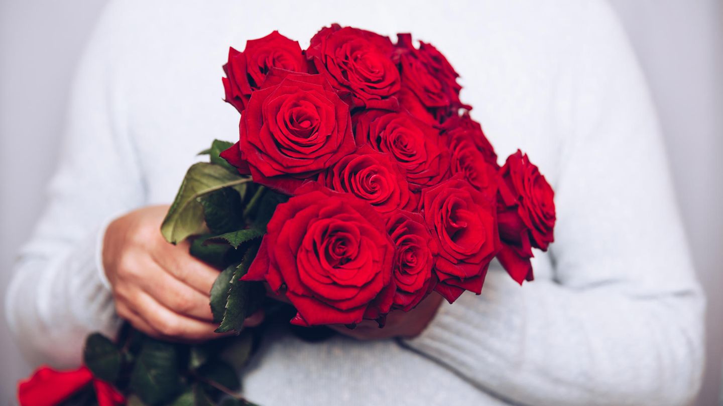 Blumen gelten als Klassiker zum Valentinstag.