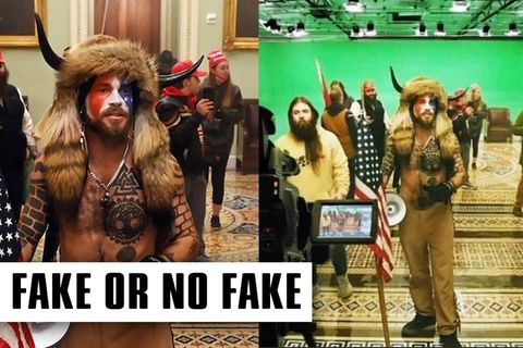 Sturm auf das US-Kapitol – ein Greenscreen-Fake?