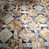 Marmorboden der Gärten