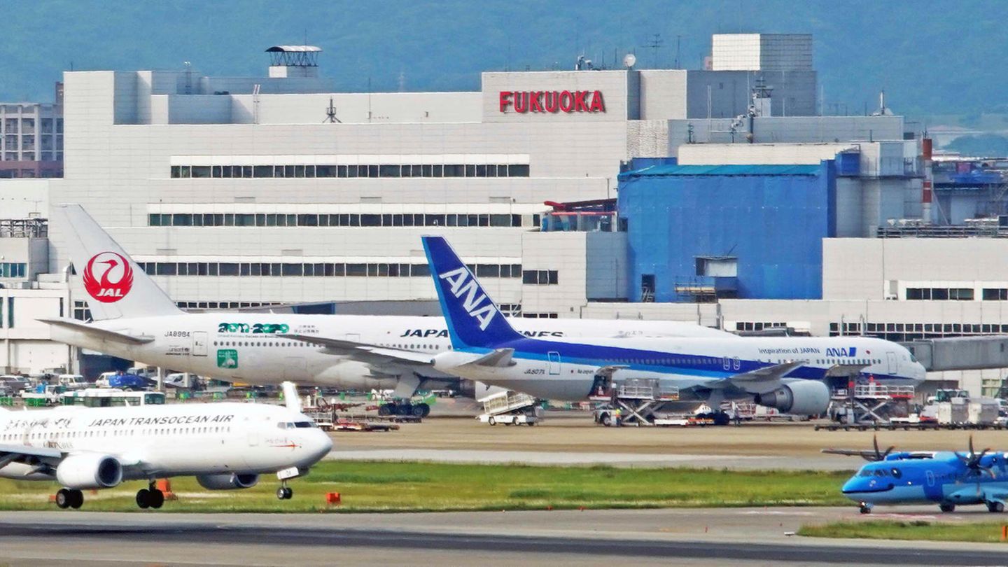 Platz 5 mit 670.234 Sitzplätzen: Fukuoka – Tokio-Haneda  Auf Japans Südinsel Kyushu liegt der Flughafen von Fukuoka. Ein Flug bis in die Hauptstadt Tokio wird mit eineinhalb Stunden veranschlagt.