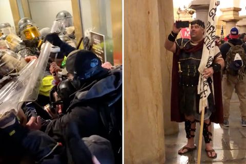 Nach Parler-Leak: Neue Videos vom Sturm auf das US-Kapitol aufgetaucht.
