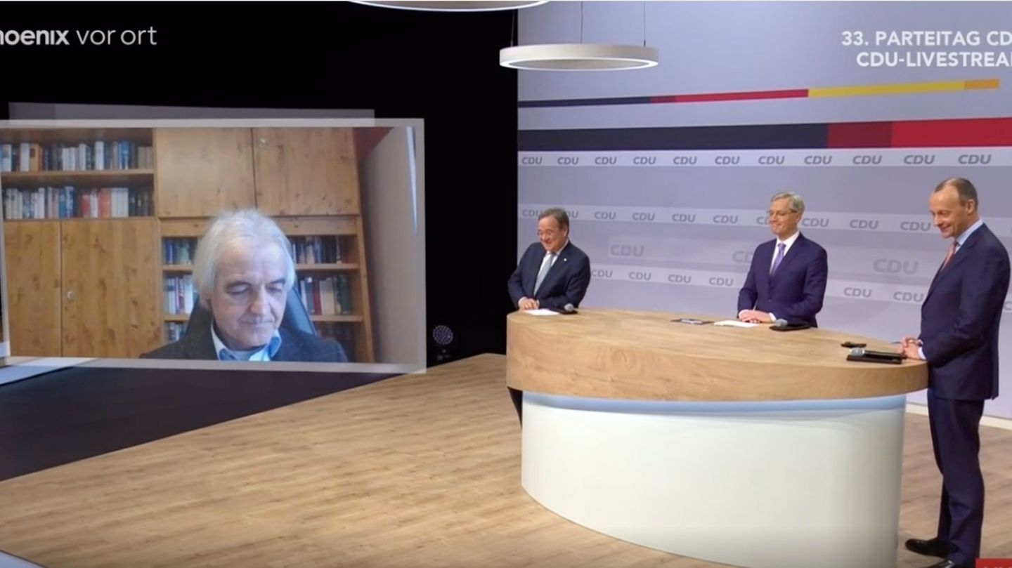 Hans-Werner Adams auf dem CDU-Parteitag