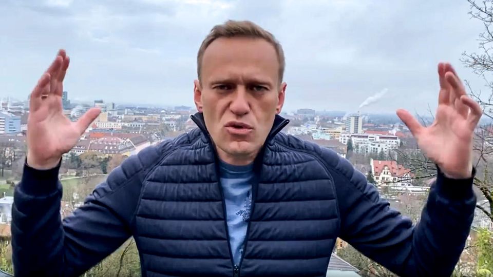 Alexej Nawalny im Instagram-Video