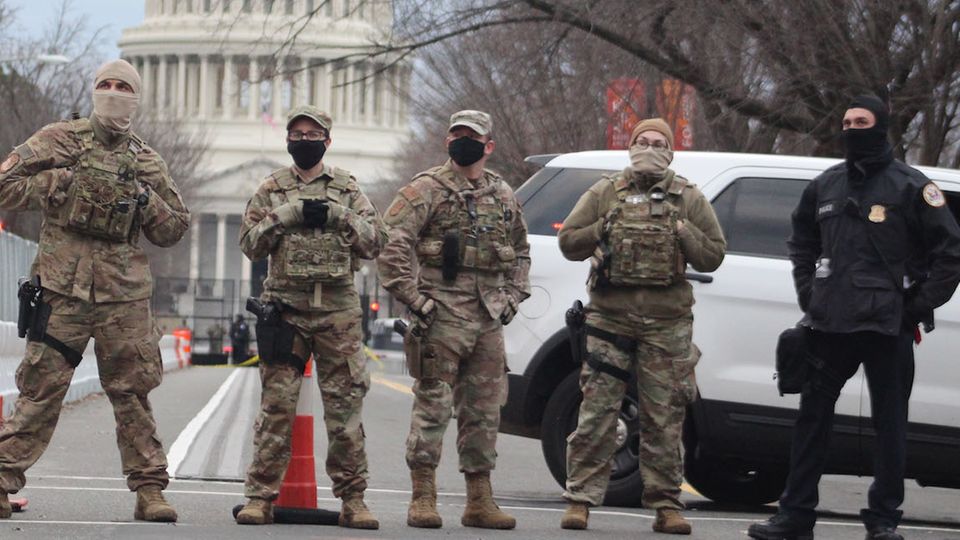 Nach Kapitol-Sturm: Wie Sich Die US-Bundesstaaten Auf Mögliche ...