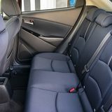 Hinten ist überraschend viel Platz