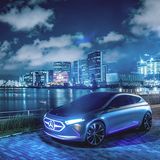 Das Mercedes Concept EQA gab schon einen Ausblick auf den jetzigen EQA