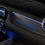 Auch beim Mercedes EQA 250 sind die turbinenförmigen Luftauslässe vorhanden