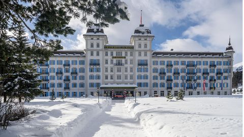 Unter Quarantäne: die Gäste des Grand Hotel des Bains Kempinski in St. Moritz