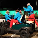 Motiviert nehmen alle drei ihre Plätze ein. Noch haben die Kandidaten Hoffnung, ins Ziel zu kommen.