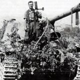 In der Fahrt wurde der Lauf abgestützt.