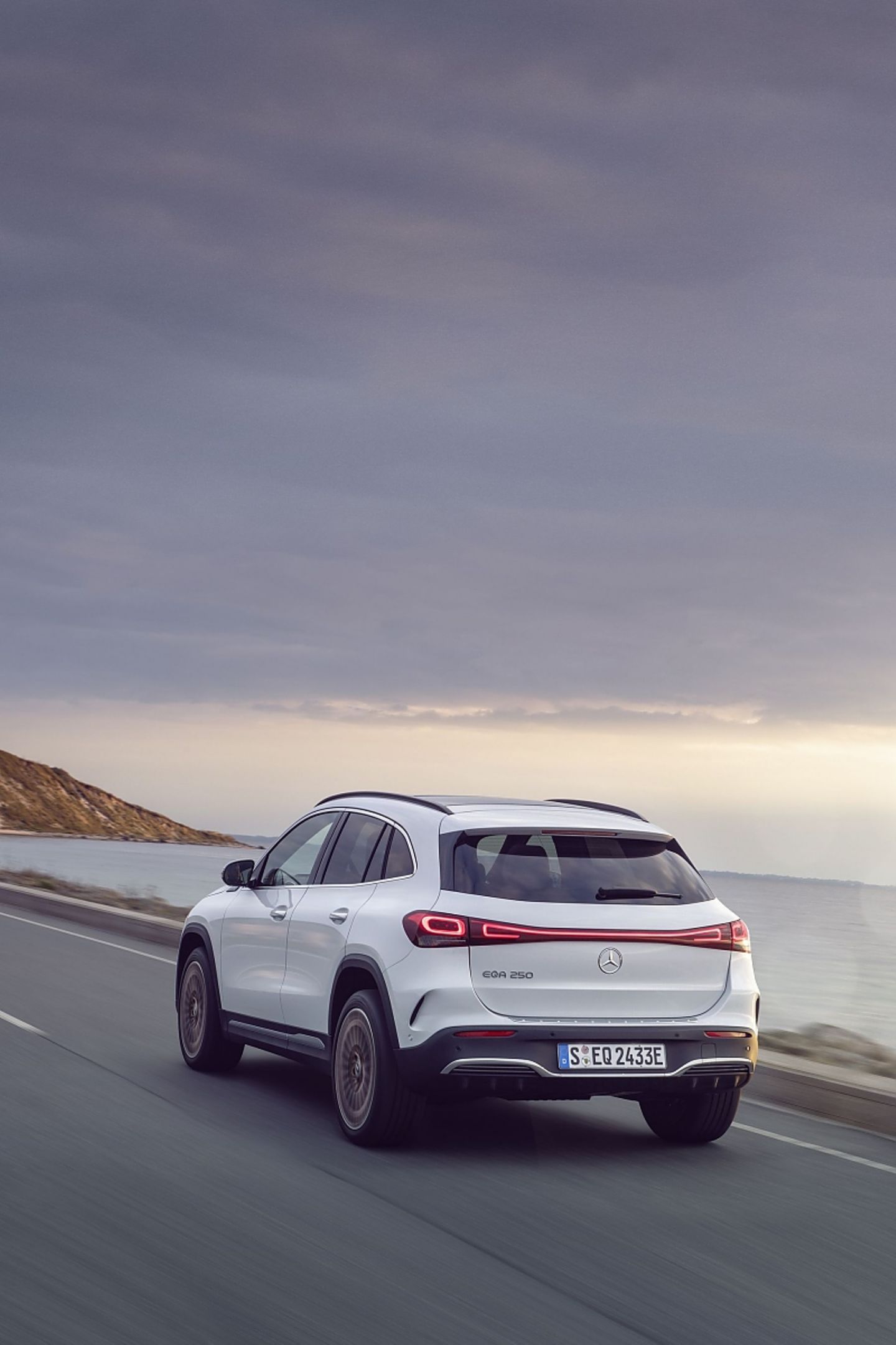 Der Mercedes EQA steht auf der MFA 2 -Plattform Der Mercedes EQA steht auf der MFA 2 -Plattform