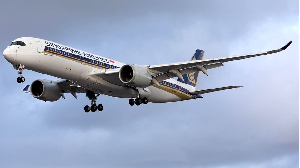 Statt mit einem großen Airbus A380 fliegt Singapore Airlines mit Airbus A350 nach Frankfurt, München und Zürich.