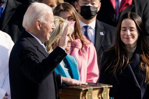 Joe Biden ist 46. US-Präsident: Der Amtseid im Originalton (Video)
