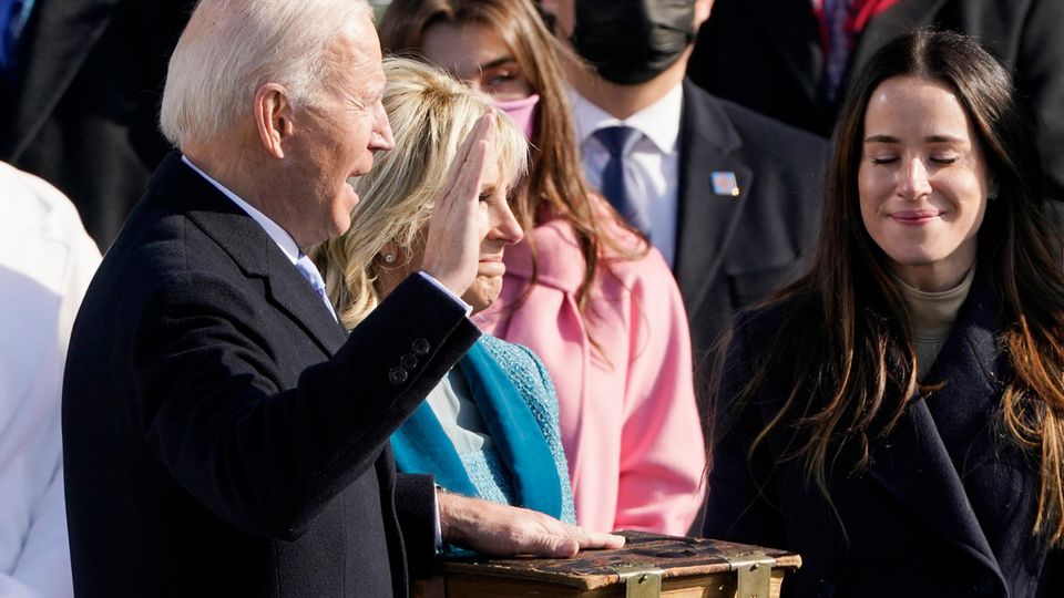 Joe Biden ist 46. US-Präsident: Der Amtseid im Originalton (Video)