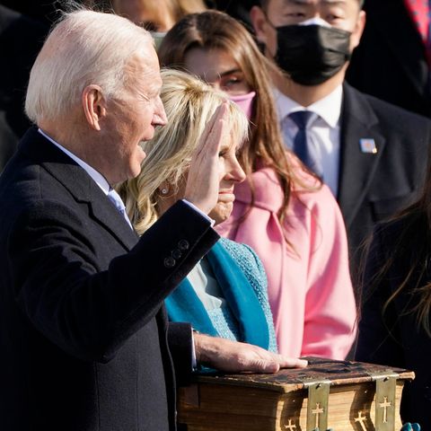 Joe Biden ist 46. US-Präsident: Der Amtseid im Originalton (Video)