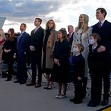 In Maryland erwartet die Trump-Familie die Ankunft von Donald und Melania Trump nach deren Abschied aus dem Weißen Haus