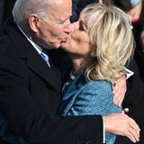 Love is in the air: Joe und Jill umarmen und küssen sich nach der geschafften Amtsübernahme