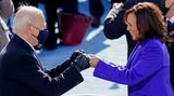 Das neue Dreamteam im Weißen Haus: Präsident Joe Biden (r.) und Vizepräsidentin Kamala Harris (l.)