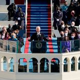 "Dies ist der Tag der Demokratie. Die Demokratie hat sich durchgesetzt." In seiner Antrittsrede rief Biden zu Einheit und Versöhnung auf und versprach "ein Präsident für alle Amerikaner sein".