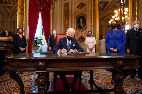 US-Präsident Joe Biden und Vizepräsidentin Kamala Harris