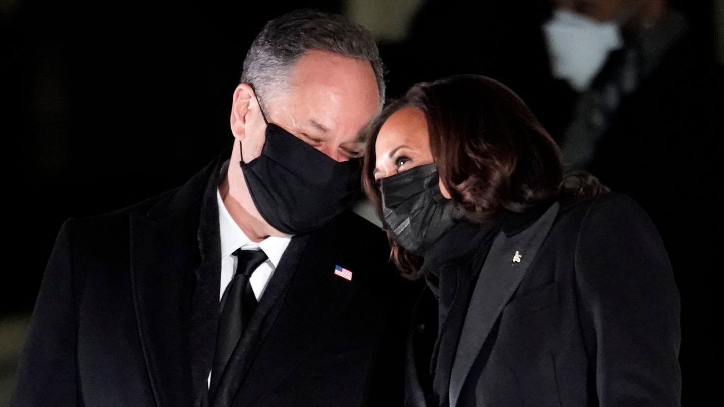 Doug Emhoff und Kamala Harris