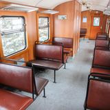 Durch die Coronabeschränkungen kommt die hauptsächlich von Touristen genutzte Bahn nur auf eine sehr geringe Auslastung.