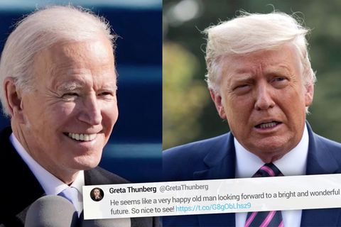 Reaktionen auf Bidens Amtseinführung – Greta Thunbergs späte Revanche gegen Trump