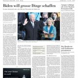 "Biden will große Dinge schaffen"