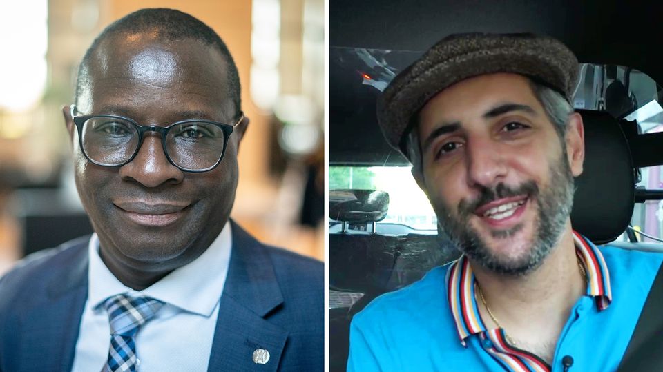 "Alman-Taxi" mit SPD-Politiker Karamba Diaby "Alman-Taxi" mit SPD-Politiker Karamba Diaby