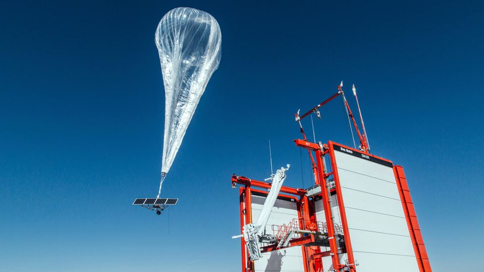 Google stellt Project Loon ein Das Ende des STERN.de