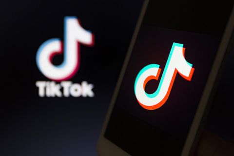 TikTok-App auf dem Smartphone