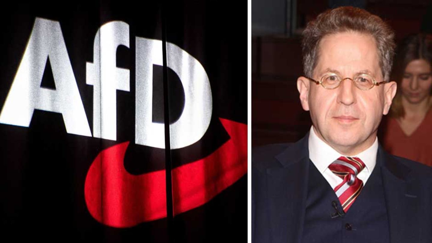 AfD-Logo; Hans-Georg Maaßen