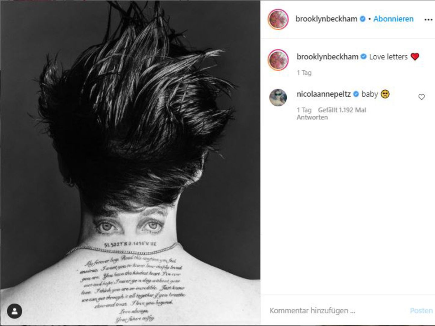 David Beckham's Latest Tattoo Proves His Love for Brooklyn