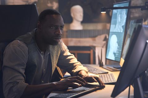 Omar Sy als gutherziger Trickbetrüger in "Lupin"