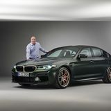 Der BMW M5 CS steht im April beim Händler