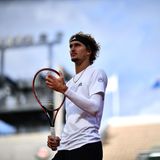 Alexander Zverev bei den French Open 2020