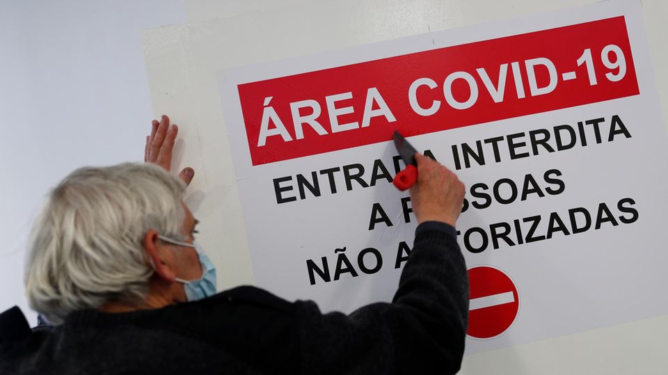 Portugal Corona Covid-19 Krankenhaus