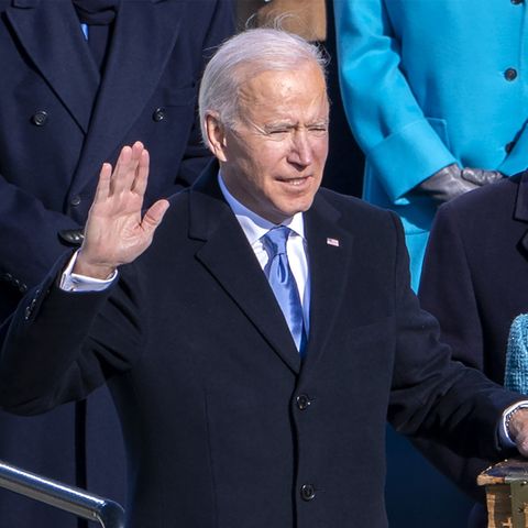Biden bei der Amtseinführung