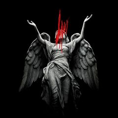 Eine Engelsstatue