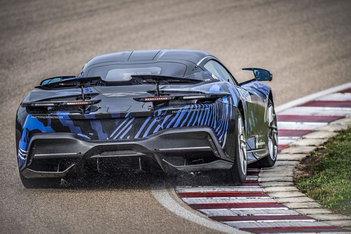 Pininfarina Batista Test in Nardo