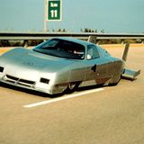 Der Mercedes Benz C 111 IV knackt 1979 in Nardo die 400 km/h Marke
