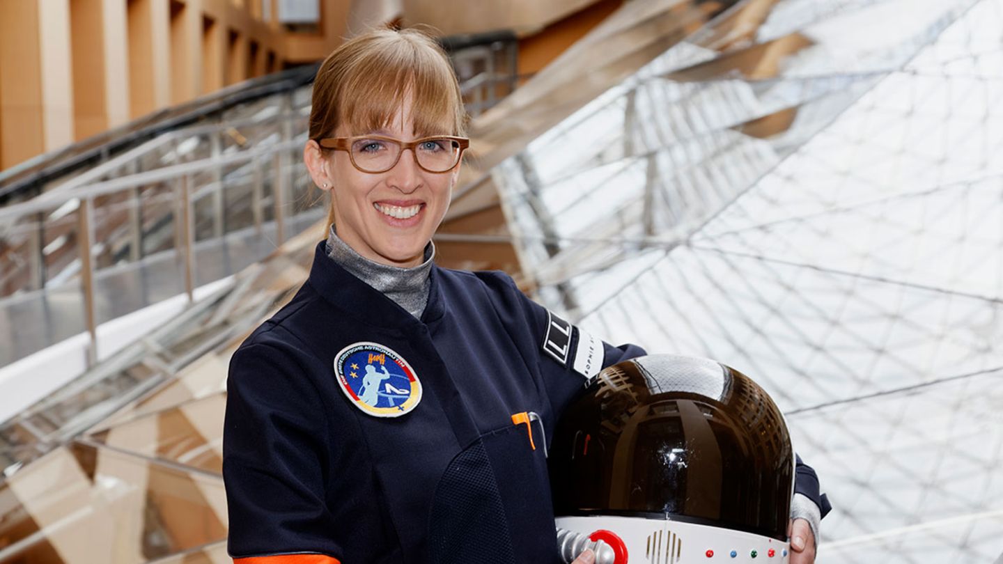 Insa Thiele-Eich in Montur