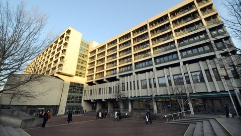 Das Gerichtsgebäude für das Amtsgericht, das Landgericht I und II in München, das Oberlandesgericht und die Staatsanwaltschaft