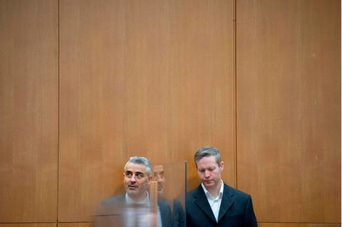 Lübcke-Urteil Stephan Ernst mit Anwalt