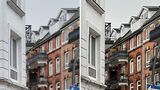 Zoomt man in dasselbe Foto sehr nah hinein, sieht man die Unterschiede in der Bildberechnung. Das Galaxy (links) verliert dann im Vergleich zum iPhone etwas an Natürlichkeit. Das fällt aber nur bei sehr genauem Hinsehen auf.