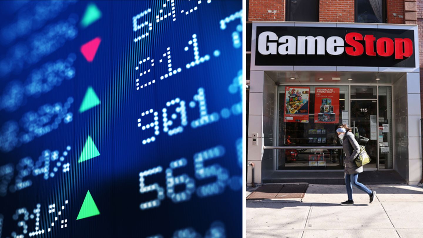 Eine Filiale des Computerspielhändlers Gamestop