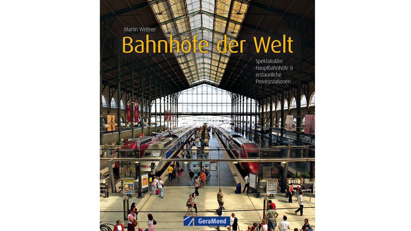 Aus: "Bahnhöfe der Welt: Spektakuläre Hauptbahnhöfe und erstaunliche Provinzstationen" von Martin Weltner. Eschienen bei Geramond, 192 Seiten, ca. 200 Abbildungen, Preis: 39,99 Euro.