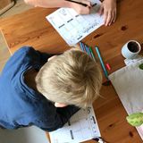 Gute Organisation ist alles: Die Söhne schreiben sich selbst regelmäßig Wochenpläne, damit sie wissen, wann was zu tun ist