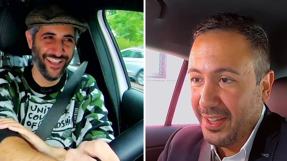 Alman-Taxi mit SPD-Politiker Baris Önes