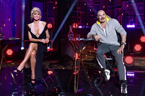 Heidi Klum und Manfred Thierry Mugler